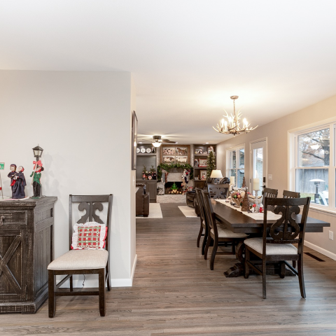 Newly remodeled kitchen by Wichita Home Works