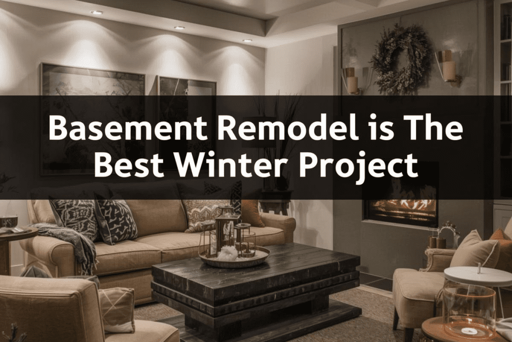Basement Remodel is the Best Winter Project